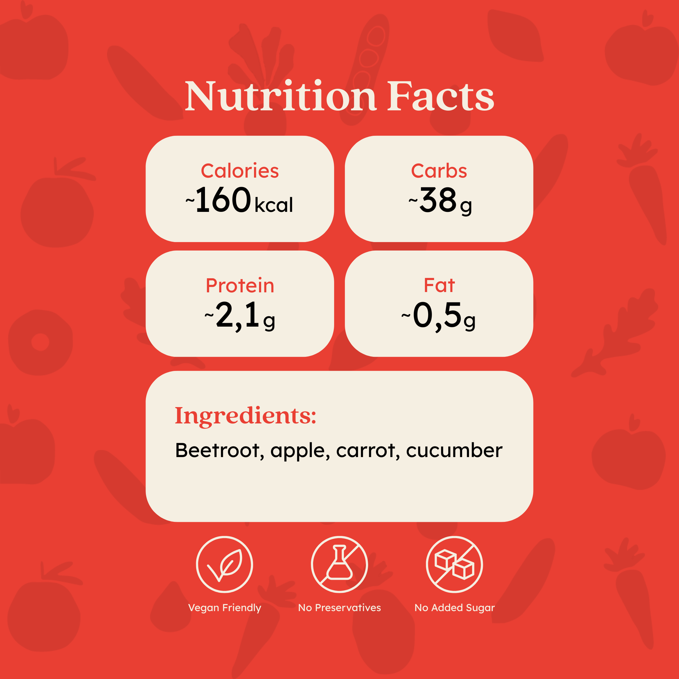 Red Booster nutritional photo